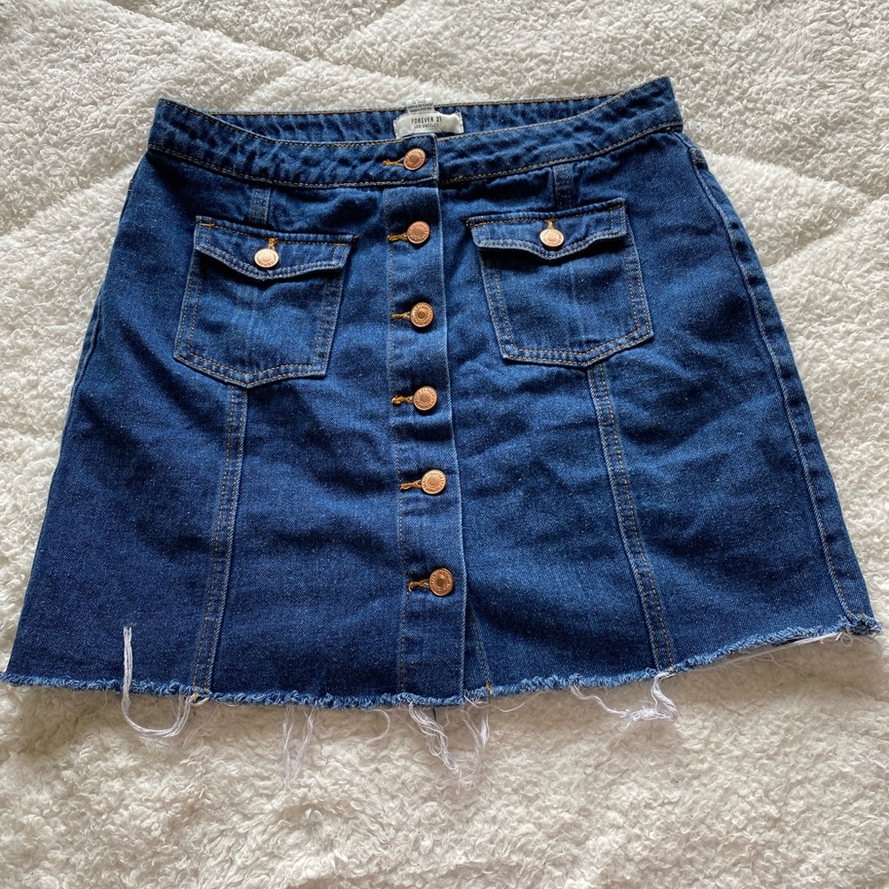 Forever 21 Denim Skirt